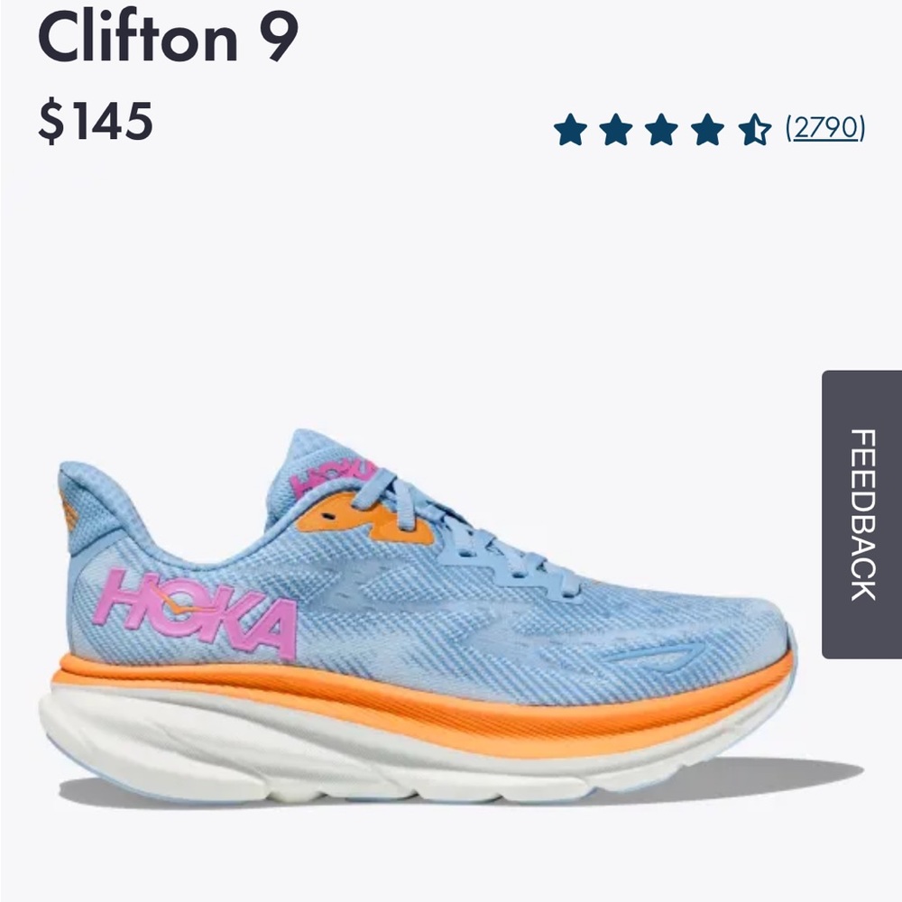 Hoka Clifton 9 Women’s Running Shoes